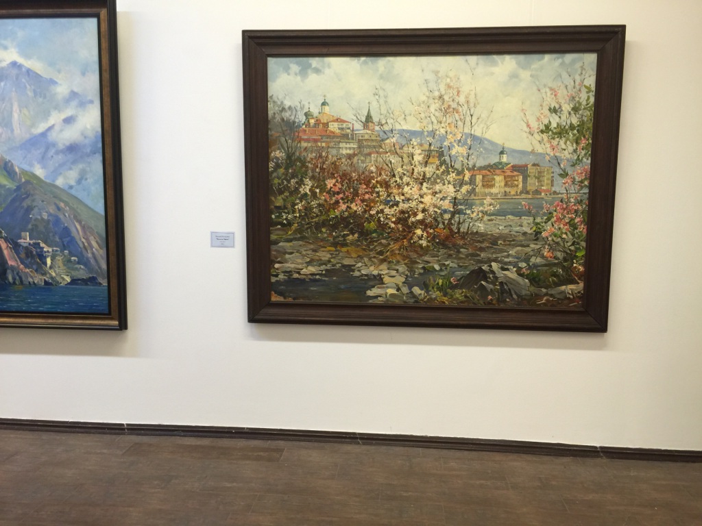 Открытие выставки «Русский Афон»