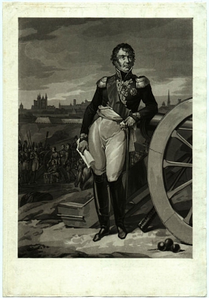 Портрет маршала Ф. Ж. Лефевра. Гравюра акватинтой Л. Ф. Шарона по оригиналу П. Мартине. 1822