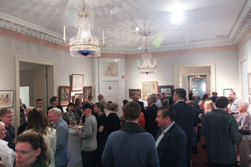 Гости вернисажа