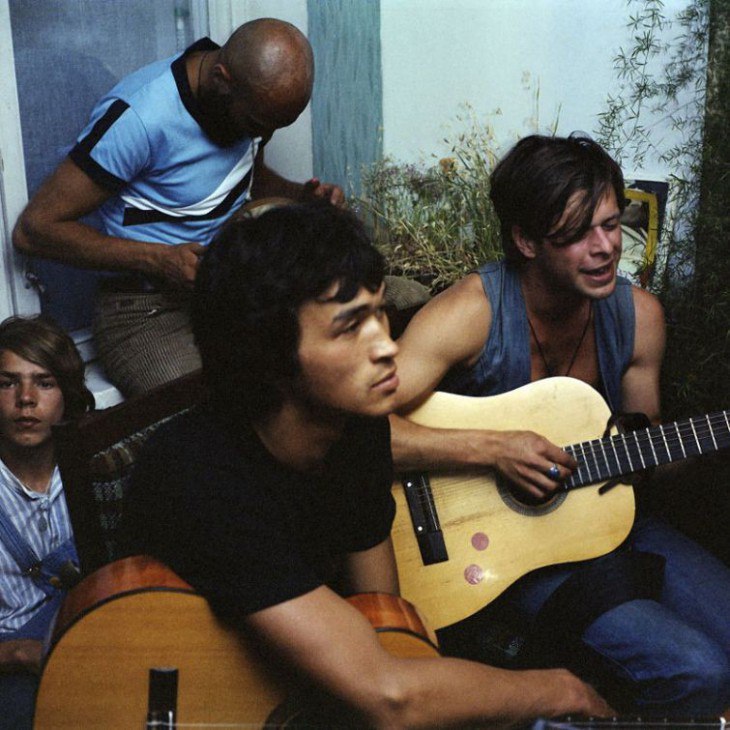 Виктор Цой Борис Гребенщиков Сергей Бугаев Африка Александр Липницкий Москва 1984 год