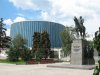 Здание Музея-панорамы "Бородинская битва" на Кутузовском проспекте